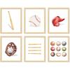 97 Decor Vintage Baseball Wall Decor - Baseball Room Decor for Boys Sports Wall Art, Baseballs Poster for Teen Kids Bedroom, Baseballs Pictures Sport