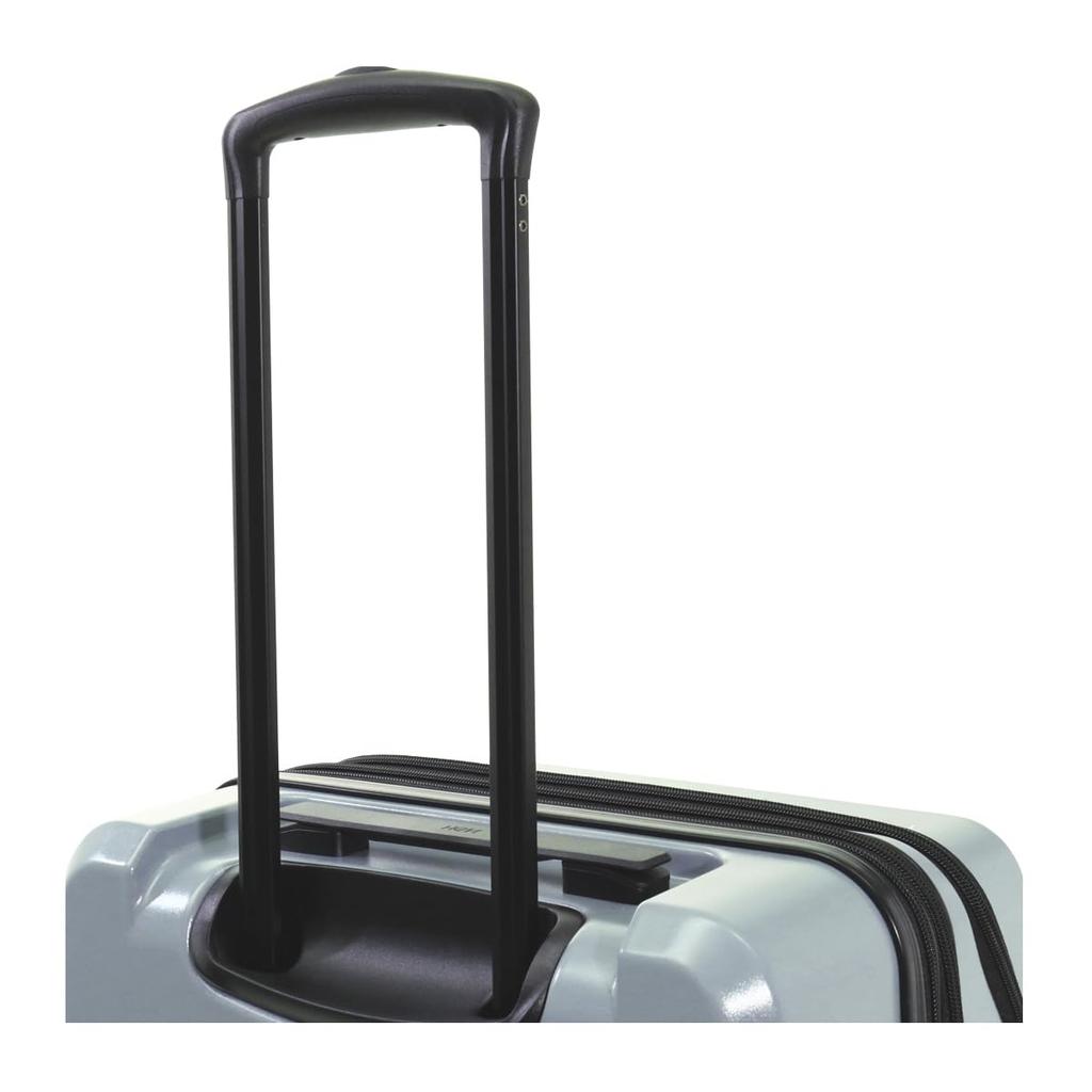 Чемодан Hem 62L Carry Case Чемодан Carry Bag Top Open LOUNGE Оснащен замком TSA, расширяемая жесткая молния для переноски, черный цвет [Transit Lounge] 55,5 см, 4,4 кг