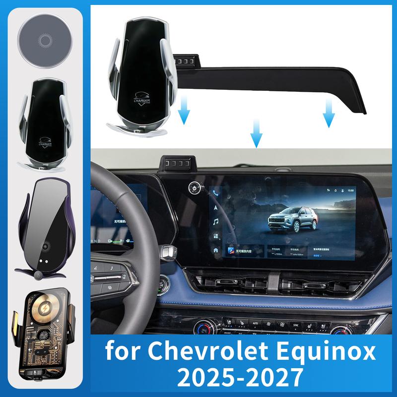 Автомобильный держатель для телефона для Chevrolet Equinox 2025 2026 11,3 дюйма Зарядка GPS-кронштейн Навигационная стойка Автоаксессуары