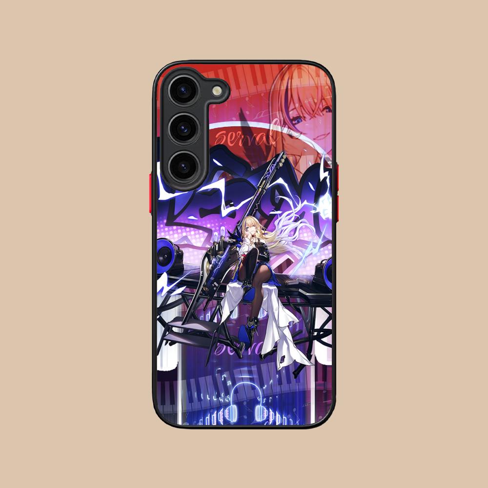 Силиконовый чехол HSR Serval для мобильного телефона Samsung Galaxy S26 S25 S24 S23 S22 S21 Plus FE Ultra Цветной чехол