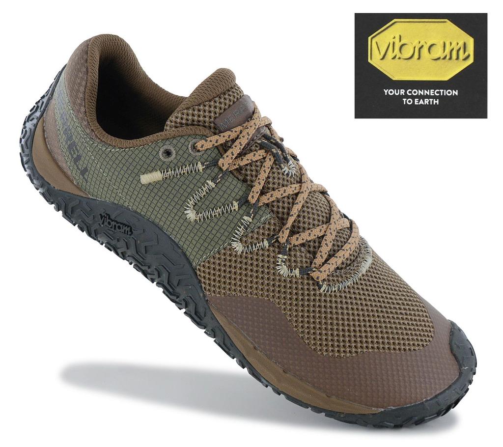 Merrell Trail Glove 7 - Мужские босоногие походные ботинки Barefoot Коричневые J068597 ОРИГИНАЛ