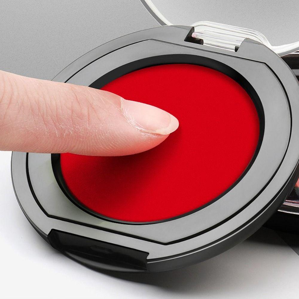 Quick-drying Thumbprint Ink Pad Clear Stamping Signing Inkpad Mini Fingerprint Ink Pad  Business