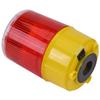 1pc Solar LED Emergency Warning Flash Light Alarm Lamp Traffic Road Boat Red Light