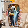 Phone Case: 2D Flat Samsung Galaxy A34 A35 M05 M06 S20 S22 S21 FE Plus 5G Protective Case, Couple Style, Single Ghost Pattern, Christmas and Halloween