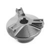 202.5 Motorcycle Brake Master Cap Billet Aluminum Oil Filler Cap Compatible Yamaha MT03 MT09 / FZ-09 FJ-09 TMAX 500 TMAX 530 XSR900 / ARX1200 CB1