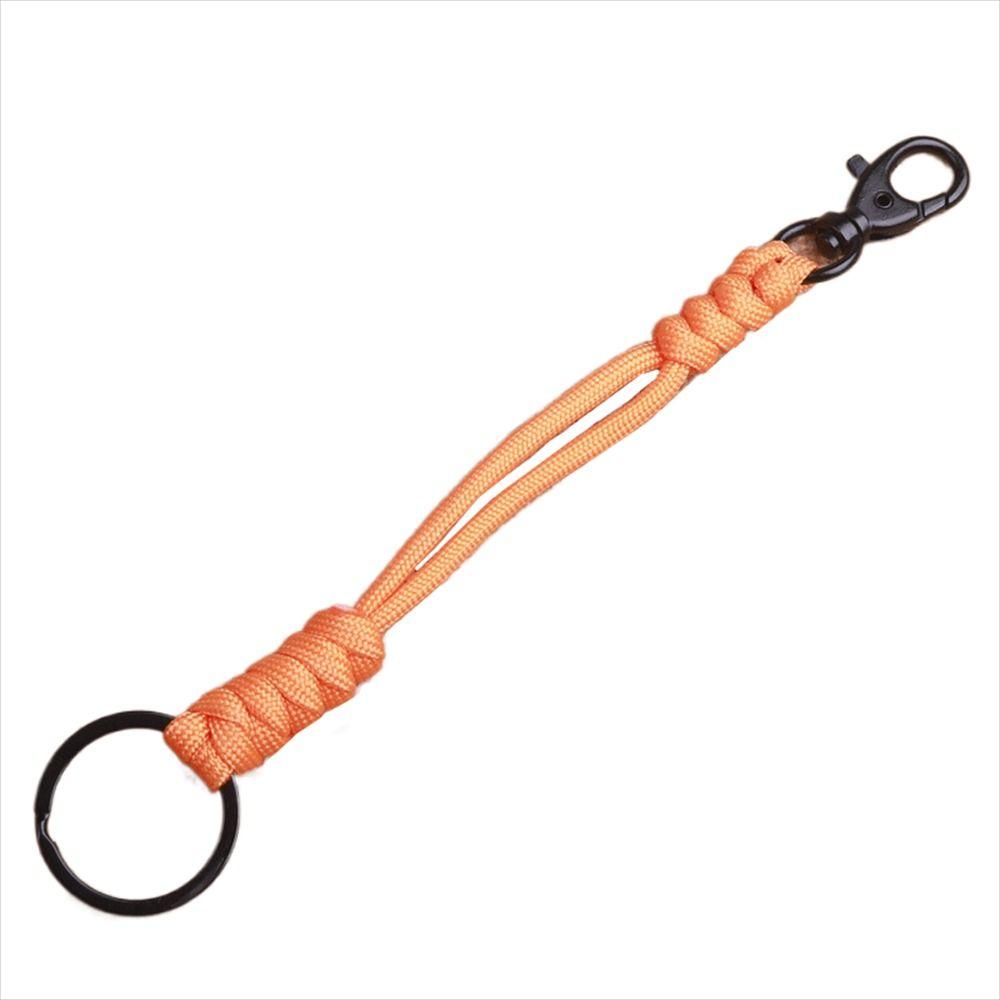 Двойная пряжка паракорд брелок плетеный парашютный шнур брелок аварийный трос