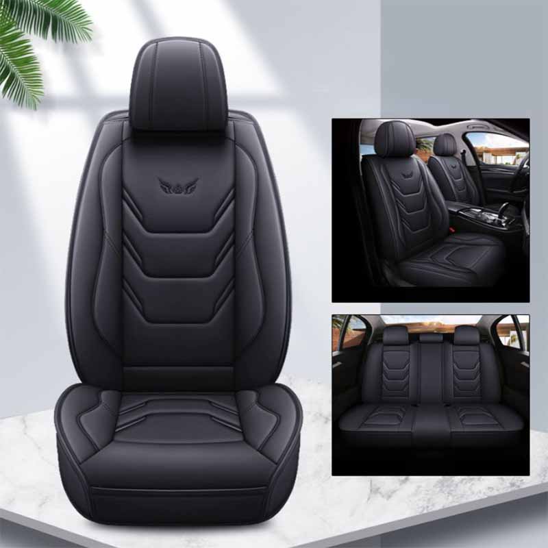 Полный комплект универсальных подушек для автомобильных сидений на 5 мест, водонепроницаемые чехлы для автомобильных сидений с полным охватом, защитные регулируемые съемные подушки для автомобильных сидений