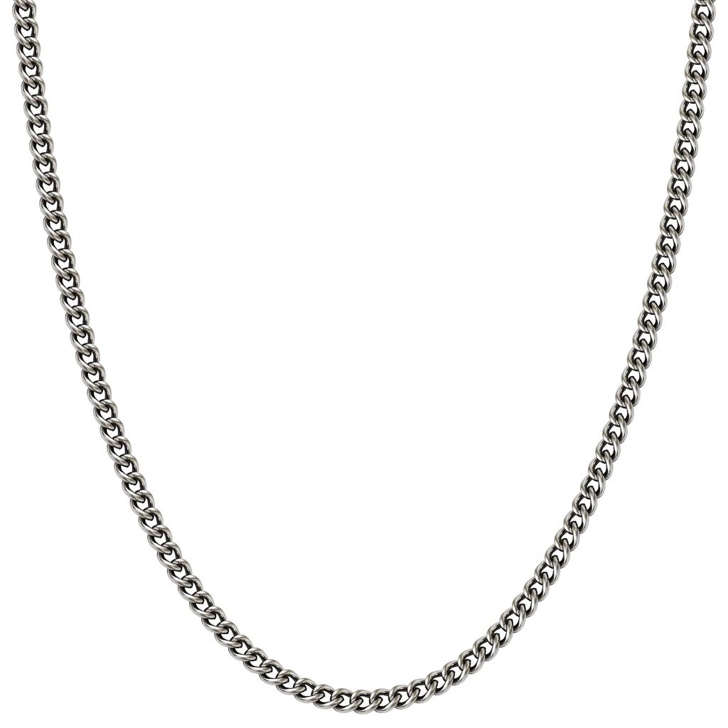 KJ Phiten [Limited Edition] Titanium Kihei Necklace, Length 40-60cm (60cm), Width 2.6mm, Chain, Men's and Women's, Made In Japan