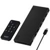 ELECOM HDMI Switcher 4K 60Hz 5 Inputs 1 Output with Remote Control Switching TV Stick and Others [Auto/Manual Available] PS5/4/Nintendo Switch/Fire