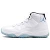 Мужские кроссовки Air 11 Retro Legend Blue 2014 белые 378037-117
