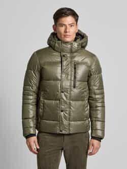 Зимняя куртка Tom Tailor Puffer Winterjacke Mit Abnehmbarer Kapuze (1044772) дымчато-оливково-зеленый