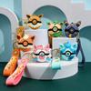 Набор брелоков Poké Ball, ПВХ брелок-шар Pokémon, Коллекционный брелок в официальном стиле Аниме для ключей автомобиля, подвеска на сумку, подарок
