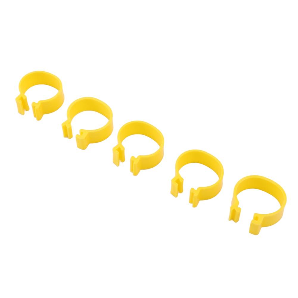 100Pcs Plastic Duck Leg Bands Reusable Chickens Leg Rings Tracking Different Breeds