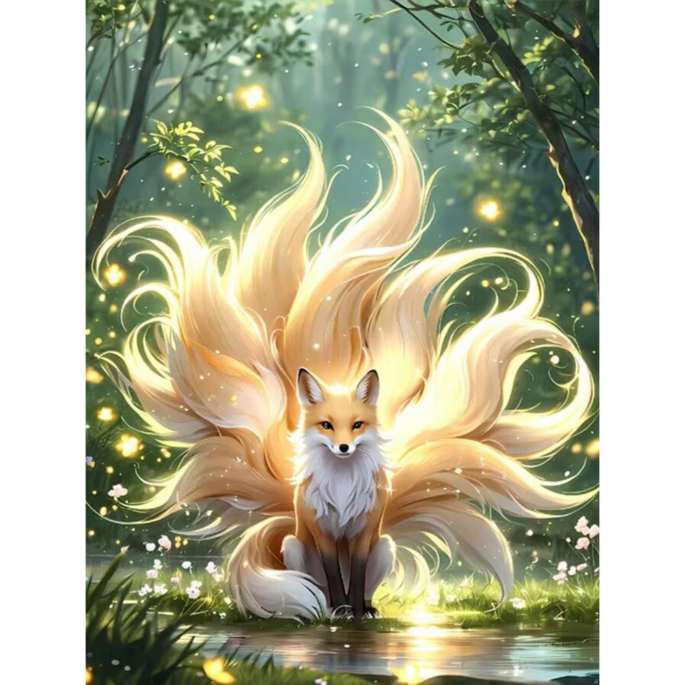 Фэнтези Животное Лиса Алмазная Живопись Вышивка 5D DIY Новое Поступление Стразы Картина Мозаика Наборы для Вышивания Крестом Ручной Работы Детский Подарок