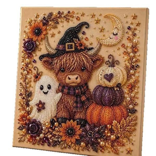 Portable Home Ghost Pearl Art DIY Kit