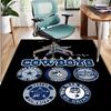 Dallas Cowboys Pattern Rug, Indoor/Outdoor Mat, for Picnic, Gameroom, Bedroom, Office, Living Room, Home Decor Carpet, Birthday Gift