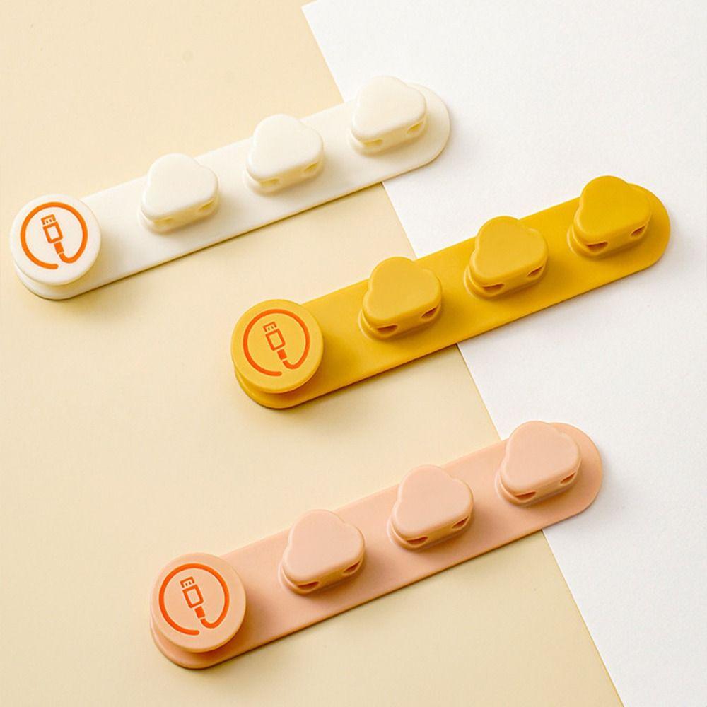 Cable Fixed Clip Wire Cable Holder Self-Adhesive Wire Organizer Holder Network Cable