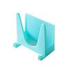 Plastic Shelf Pot Shelf Cover Holder Bracket Pan Pot Cover Rack Lid Cover Stand