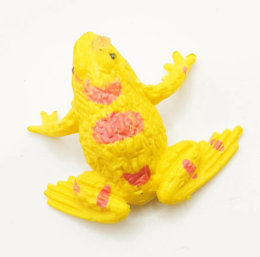 Пластиковая модель животного-имитатора лягушки: Страшный амфибия песчаный стол орнамент