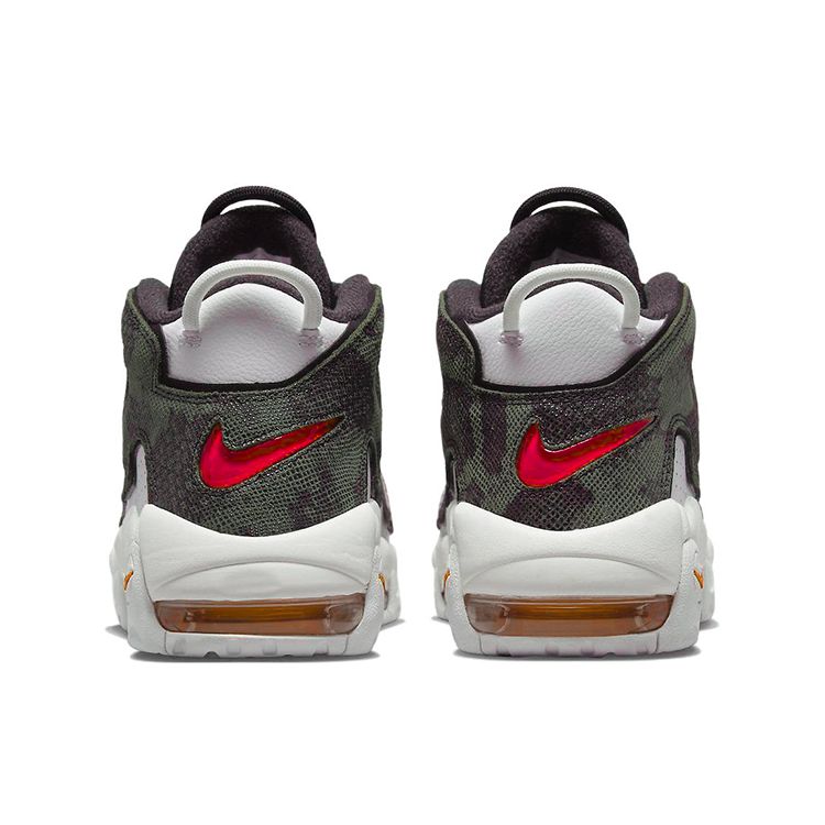 Nike Кроссовки унисекс Air More Uptempo Tunnel Walk Разноцветные Summit-White University-Red DZ4838-100