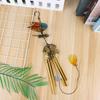 Vintage Wind Chime Metal Painted Hanging Decoration 3D Butterfly Pendant Landscape