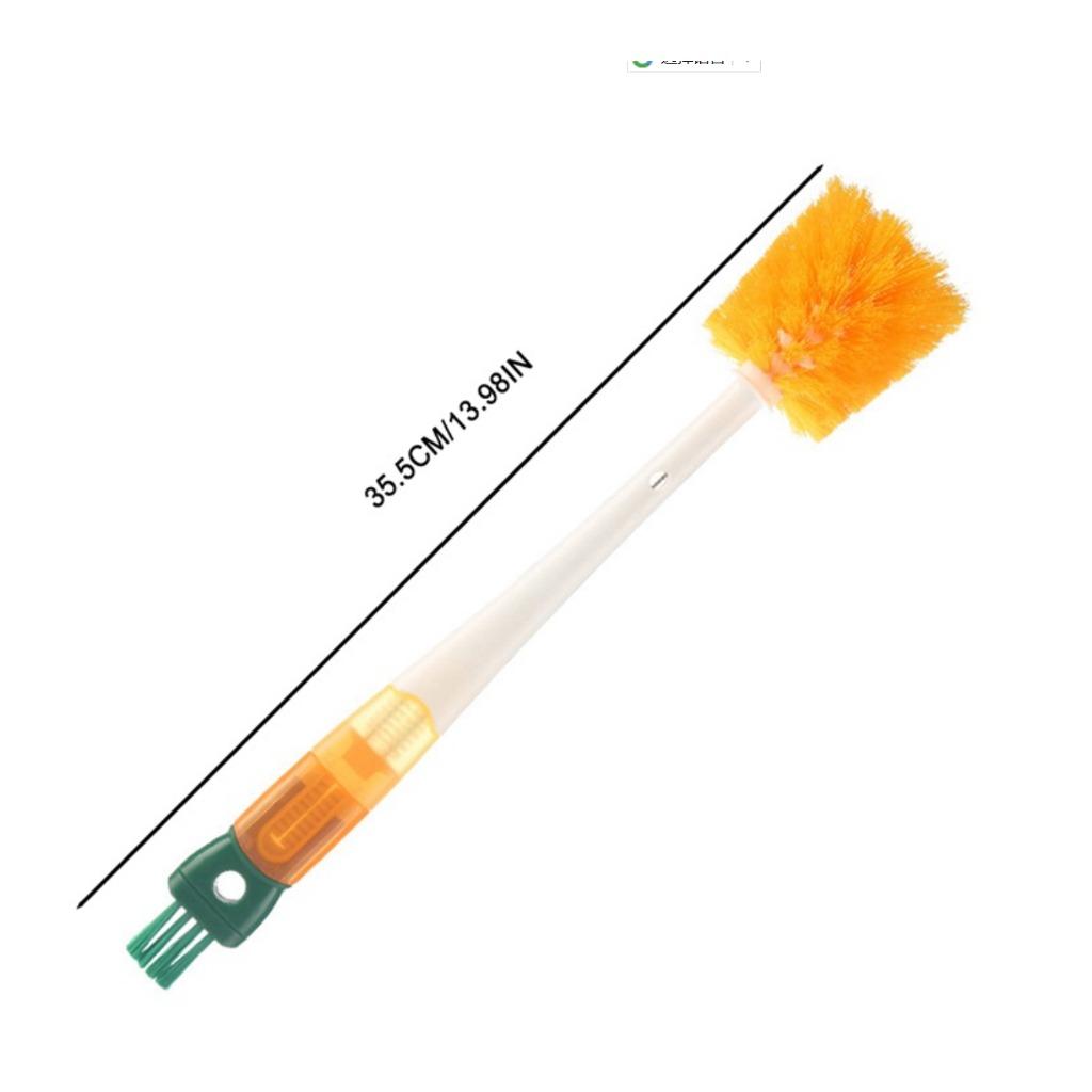 5в1 щетка для чистки чашек с длинной ручкой многофункциональная щетка для чистки бутылок с молоком кухонные принадлежности