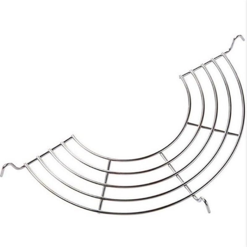 Circular Stainless Steel Steam Rack Pot Shelving Insulation Steam Tray Leak Oil Rack Cooking Tool