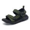 30-40 Детские больших размеров простые легкие модные сандалии на липучке, повседневная пляжная обувь