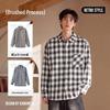 Унисекс повседневная рубашка с длинным рукавом Jeanswest с начесом