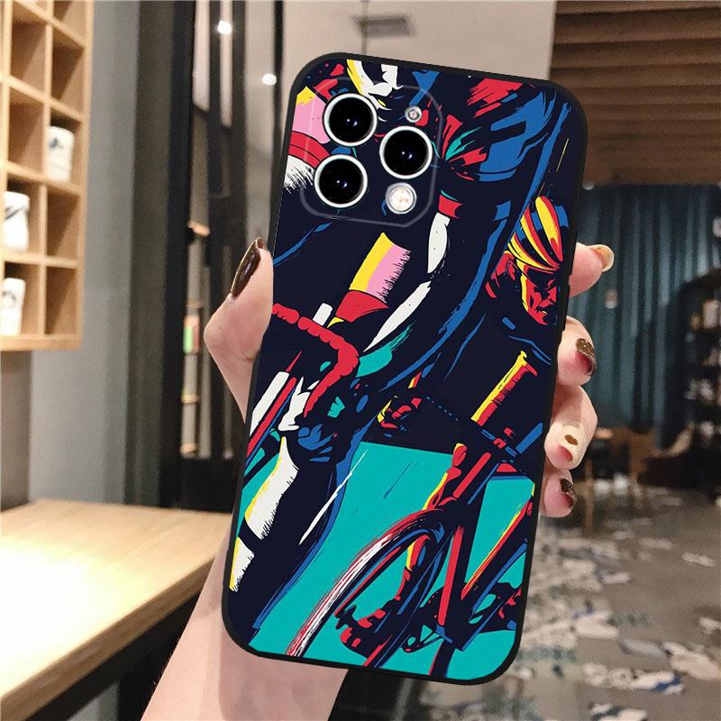 BIKE CYCLING art Чехол для телефона Для iphone 17 Pro Air 17ProMax 16 15 14 13 Pro Max 16 15 14 13 Pro 15Plus