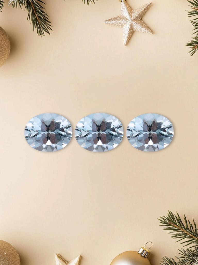 A+ Quality Natural Aquamarine Oval Cut Gemstone Lot, Calibrated Size Aquamarine Gemstone Lot, All Size Aquamarine Faceted Gemstone For Jewelry Making.