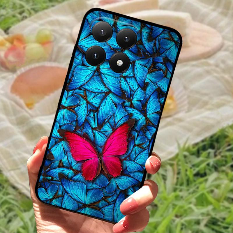 Для Xiaomi 15T Чехол Модный Расписной Силиконовый Мягкий Защитный Чехол для Телефона Для Xiaomi Mi 15 T Xiaomi15T Ударопрочный Бампер TPU Чехол