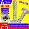 Nickel-Plated Iron BB Cross Head and Flat Tail Self-Tapping Screw M3/M4