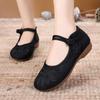 Women High Quality Chinese Traditional String Shoes Lady Casual White Comfort Anti Skid Comfort Shoes Round Toe Flats G6184a