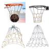 Metal Chain Basketball Net Indoor Outdoor Goal Training Basketball Net Hoop 12 Hook Rustproof Basketball Target Net