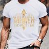 YAHWEH THE GREAT I AM Graphic Tee Mens Breathable Cotton Casual Short Sleeve TShirt