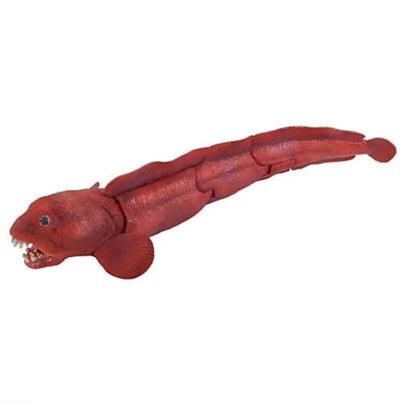 Japanese Ocean Monsters Gashapon Toys Macrocheira Kaempferi Wolf Fish Joints Movable Simulation Figure Model Ornaments Toys