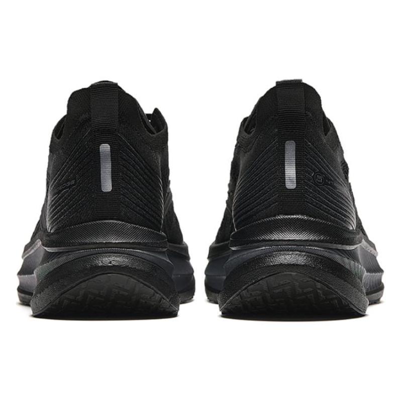 Anta Амортизирующие Нескользящие Износостойкие Низкие Полноразмерные Кроссовки для Марафона с Карбоновой Пластиной Мужские Черные 912425588-3