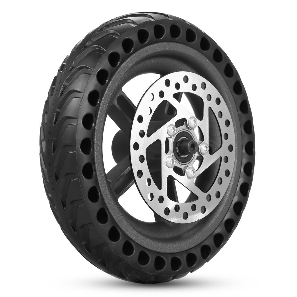 Задняя шина для электросамоката с комплектом ступицы колеса и дискового тормоза 8,5 дюймов Цельное колесо для электросамоката Замена для Xiaomi