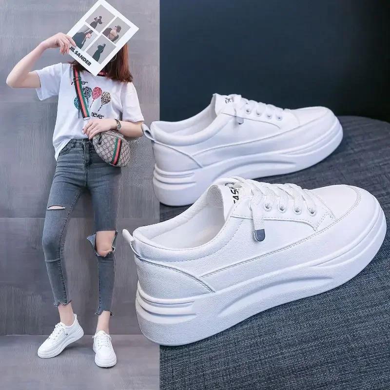 Sneakers Summer Light Korean Athletic Shoes for Women Sports Woman Footwear Offers Walking Comfortable and Elegant Deals Cheap H