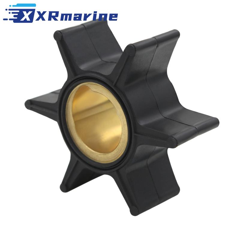 Water Pump Impeller 395289 330619 344470 With Key for Johnson Evinrude 20 25 28 30 35 Hp 2-Str Outboard