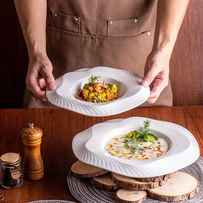 Моделирование столовых приборов Perfect Plate Премиум Десерт Концептуальное блюдо Керамическое Холодное блюдо специальной формы