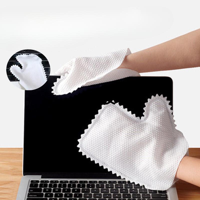 100pcs Cleaning Gloves Dishwashing Cloths Stain Removers Durable Crevices Corners Cleaning Tools Household Cleaning Cloths