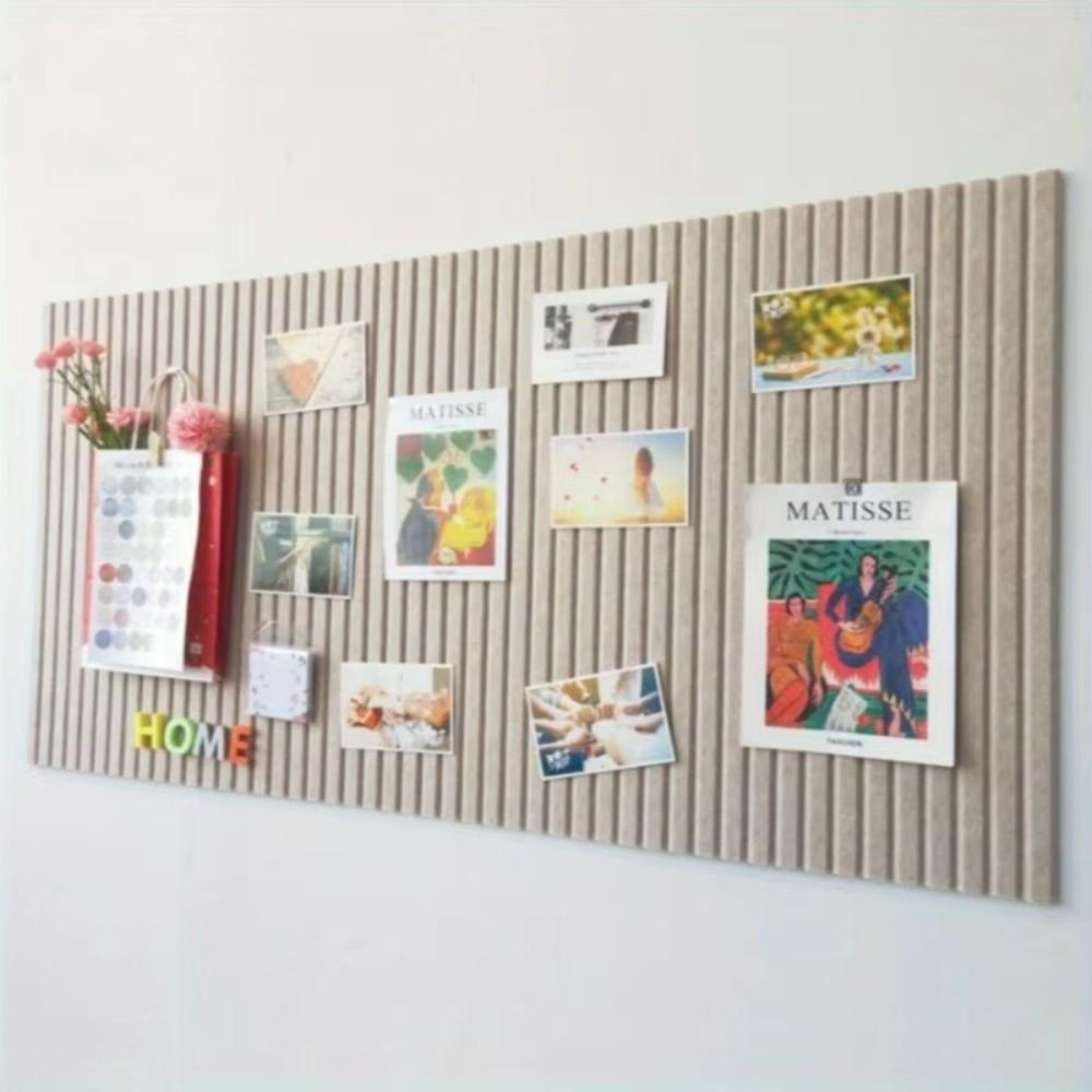 Lightweight DIY Felt Wall Stickers No Drill 40x60cm Photo Display Board Self-Adhesive Felt Bulletin Board Gallery Wall