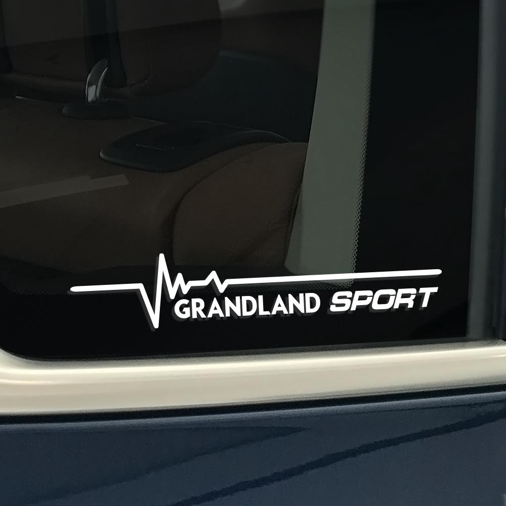 For Opel Astra Opc Insignia Corsa Vectra Zafira Grandland Meriva Car Side Window Lightning Stickers Auto Exterior Decor Decals