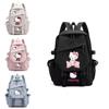 Hello Kitty School Backpack For Middle School And High School Fashionable Cartoon Nylon