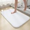Plush Absorbent Non-Slip Bathroom Floor Mat