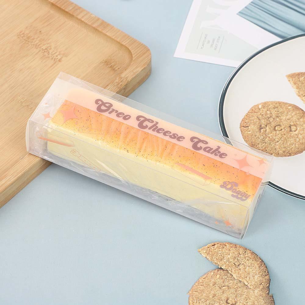 Release Hand Big Butter Stick Squeezing Toy Sensory Realistic Cheesecake Bars  For Adult
