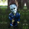 Horror Movie Garden Gnomes Statue Resin Figurines Outdoor Decoration