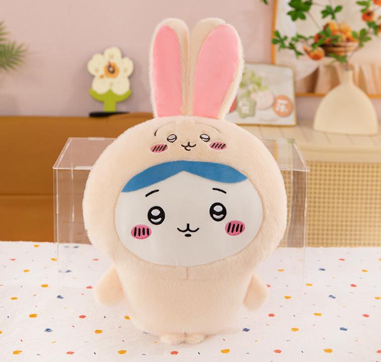 Usagi Chiikawa Hachiware Transform Pikachu Kuromi Rabbit Soft Plush Toy For Collectors Gift And Home Decor